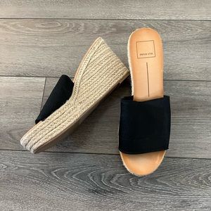 Dolce Vita Wedge Slip on Sandals NWOT